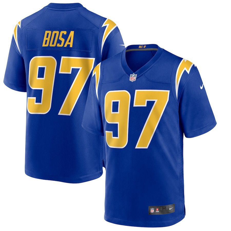 Men Los Angeles Chargers #97 Joey Bosa Nike Royal 2nd Alternate Game NFL Jersey